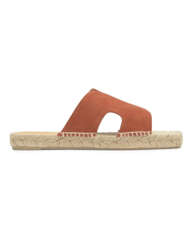 Castañer Priya suede espadrilles - Orange Orange