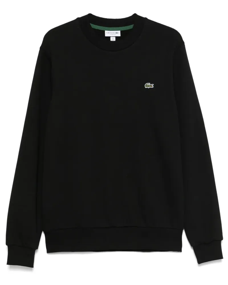 Lacoste Klassisches Sweatshirt - Schwarz Schwarz