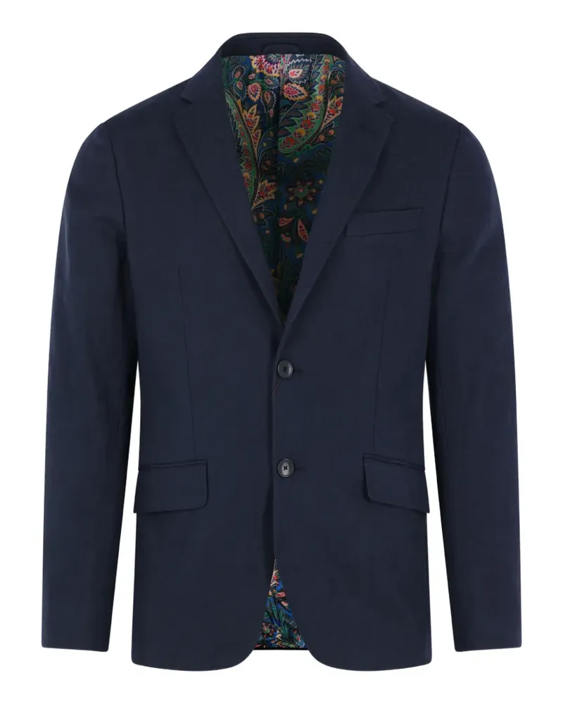 Etro button-up blazer - Blau Blau