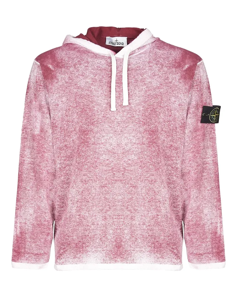 Stone Island Sweatshirt mit Farbverlauf-Optik - Rosa Rosa
