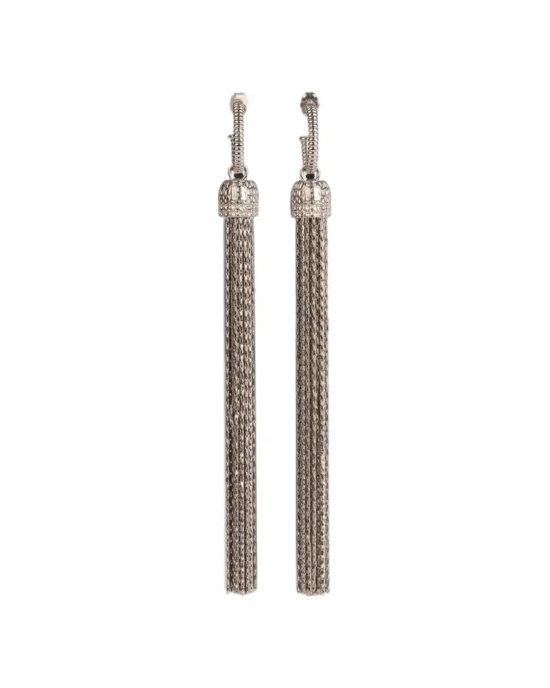 Balmain Ohrringe mit Quaste - Silber Silber