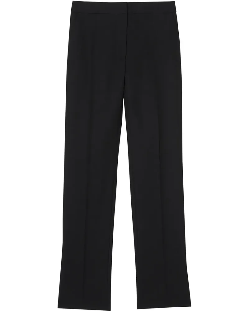 Burberry Hose mit Satinstreifen - Schwarz Schwarz
