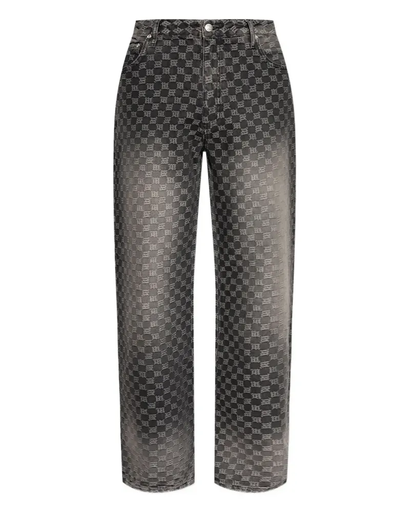 MISBHV Jeans mit Monogramm - Schwarz Schwarz