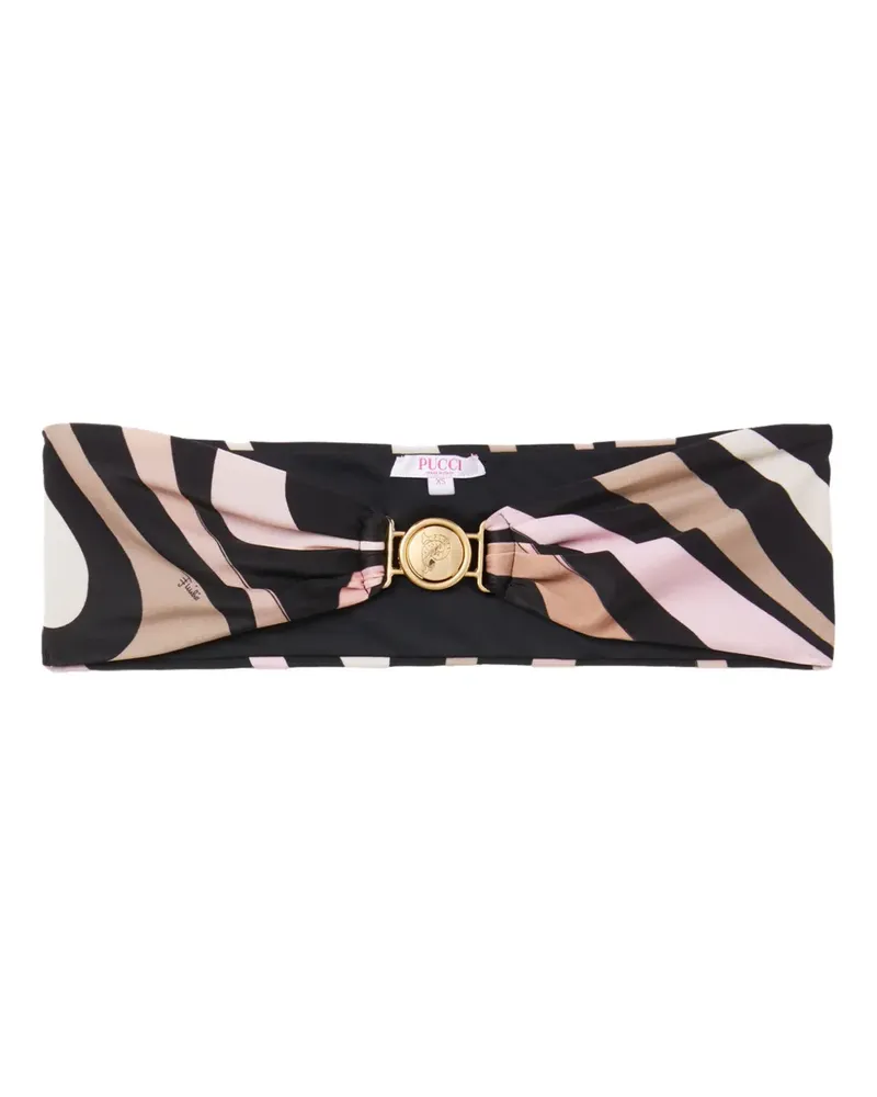 Emilio Pucci Marmo Bikinioberteil - Schwarz Schwarz