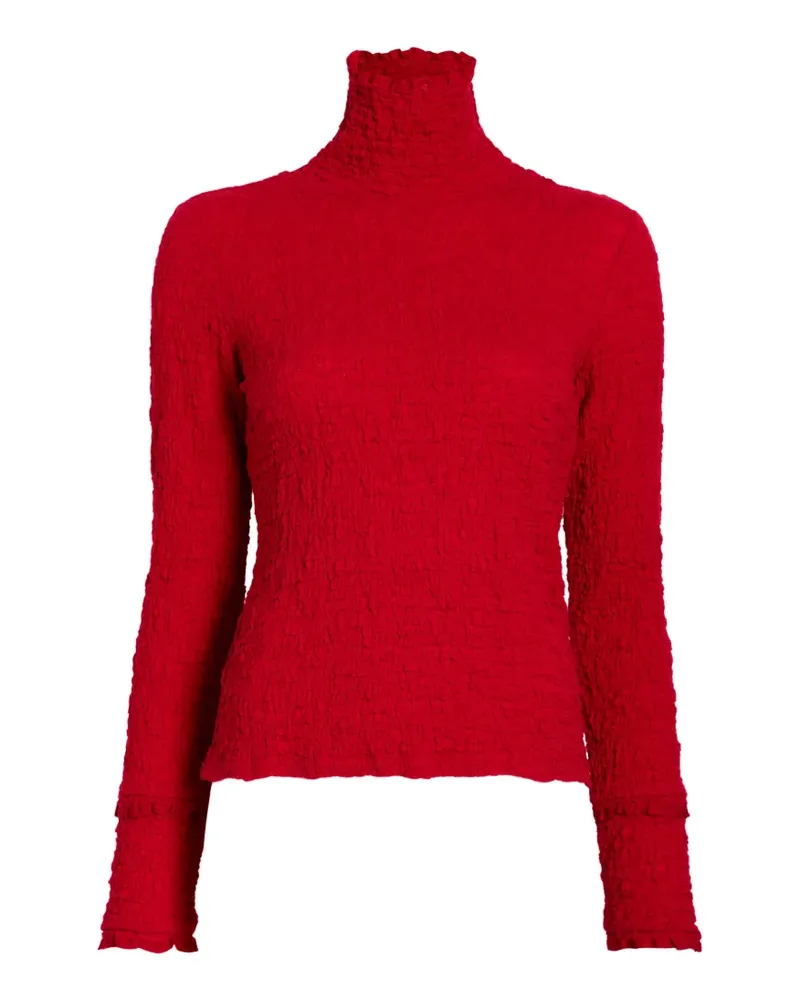 Proenza Schouler Harriet jacquard-knit top - Rot Rot