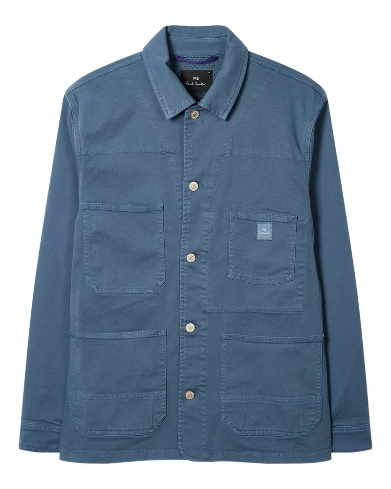 Paul Smith Jacke mit mehreren Taschen - Blau Blau