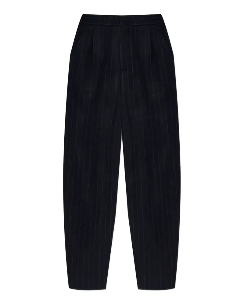 SEASE striped-pattern trousers - Blau Blau