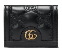 Portemonnaie aus Matelassé-Leder mit GG