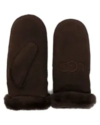 UGG Fäustlinge mit Shearling Braun