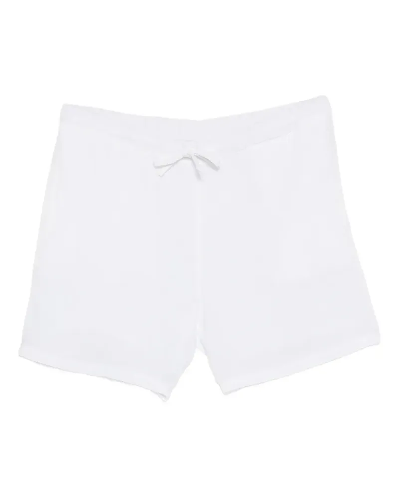 120% Lino Shorts mit Kordelzug - Weiß Weiß