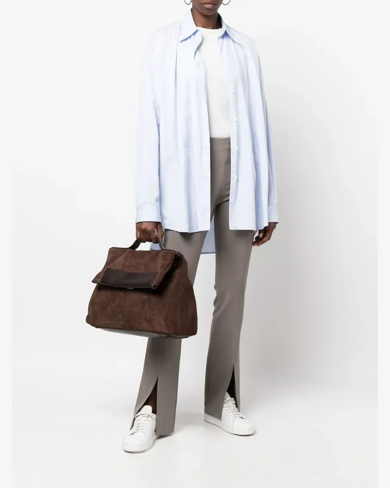 Fabiana Filippi Handtasche mit Logo-Prägung - Braun Braun