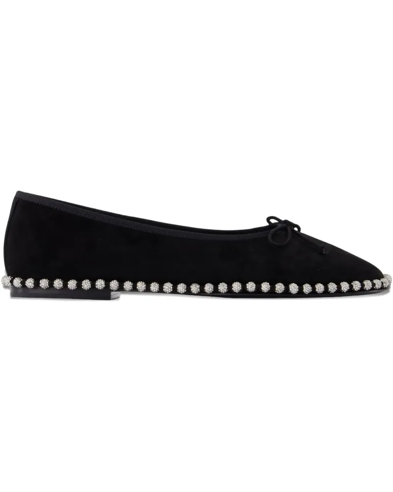 Alexander Wang Lina Ballerinas mit Kette - Schwarz Schwarz