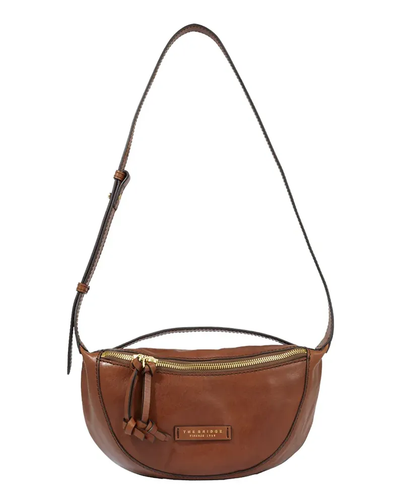 The Bridge leather crossbody bag - Braun Braun