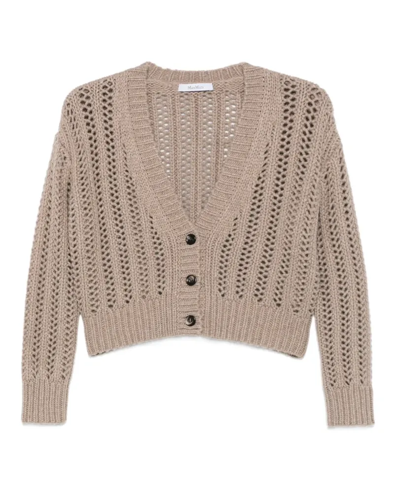 Max Mara Cropped-Cardigan - Braun Braun