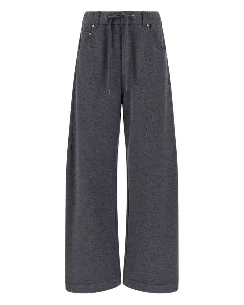 Brunello Cucinelli Jogginghose mit Kordelzug - Grau Grau