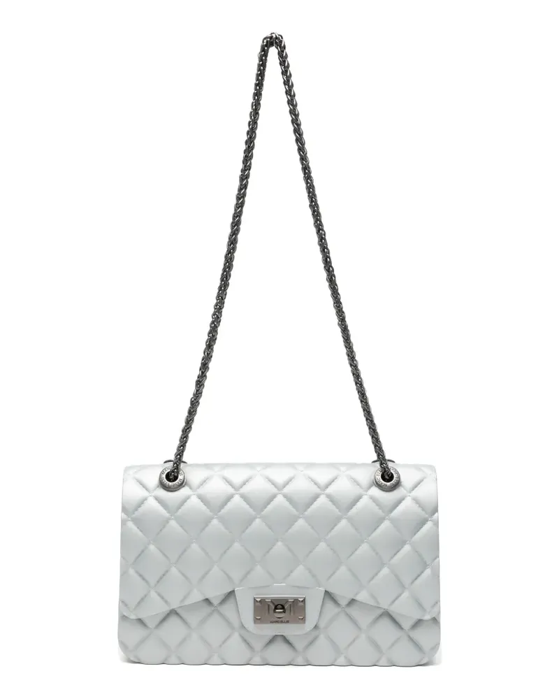 MARC ELLIS Gesteppte Schultertasche - Grau Grau