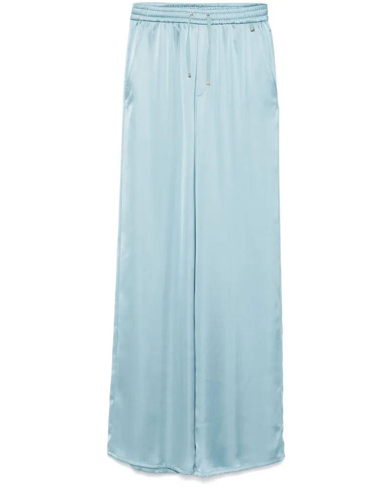 Herno Palazzohose aus Satin - Blau Blau