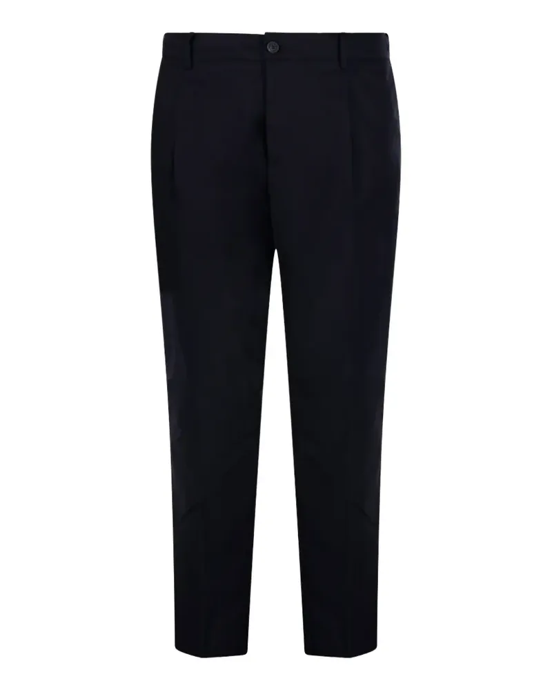 Entre Amis pleated trousers - Blau Blau