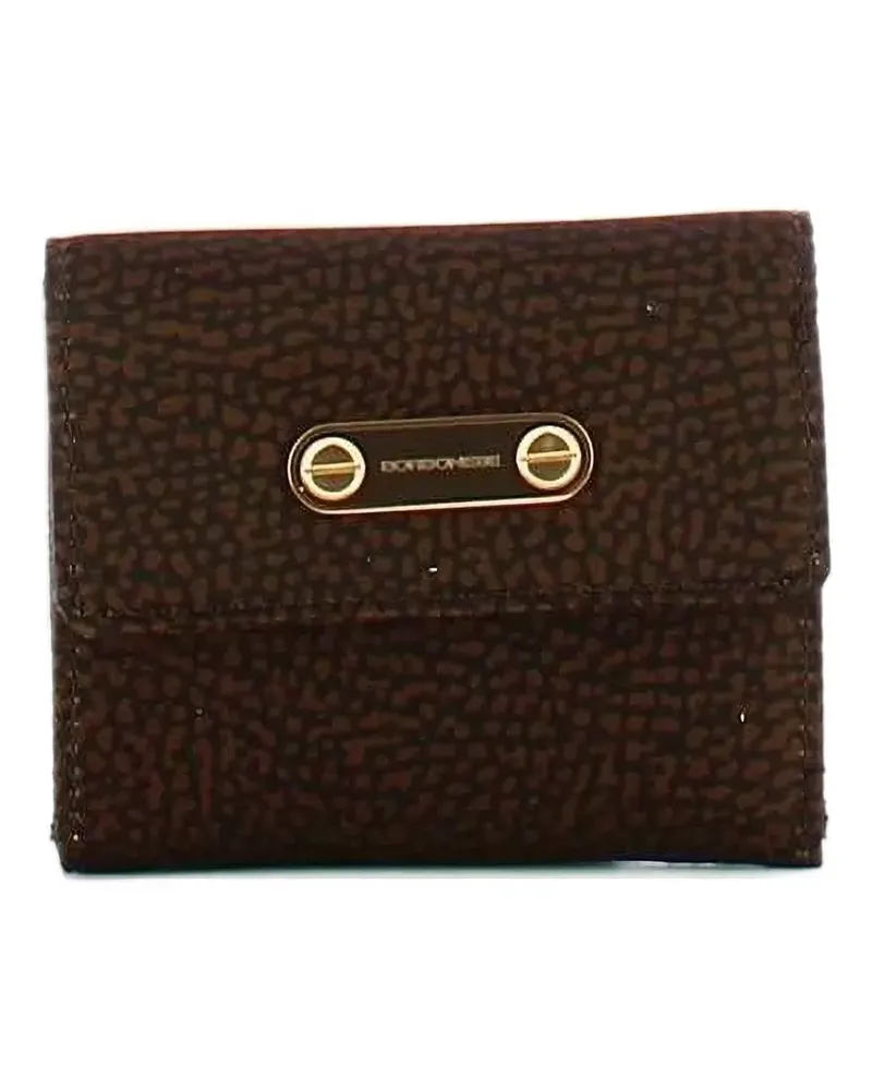 Borbonese O.P. print wallet - Braun Braun