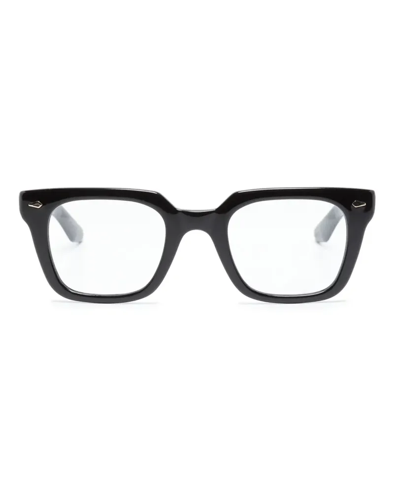 MOSCOT Grober Brille mit eckigem Gestell - Schwarz Schwarz