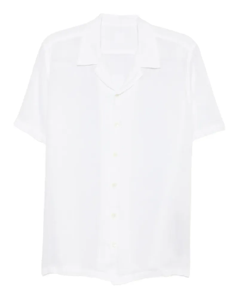 120% Lino short-sleeves shirt - Weiß Weiß