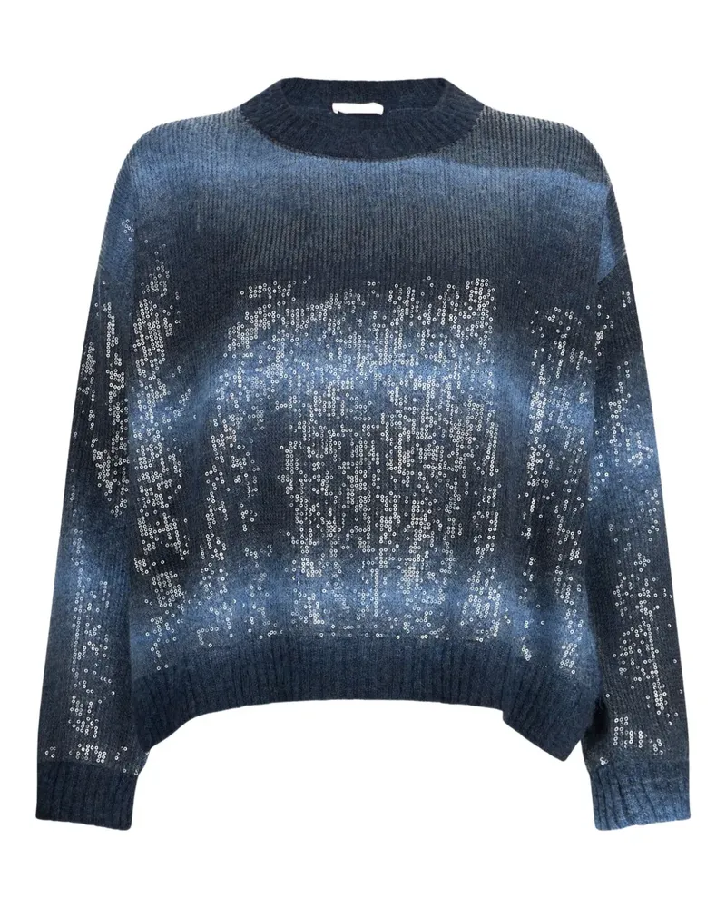 Liu Jo Jumper with sequins - Blau Blau