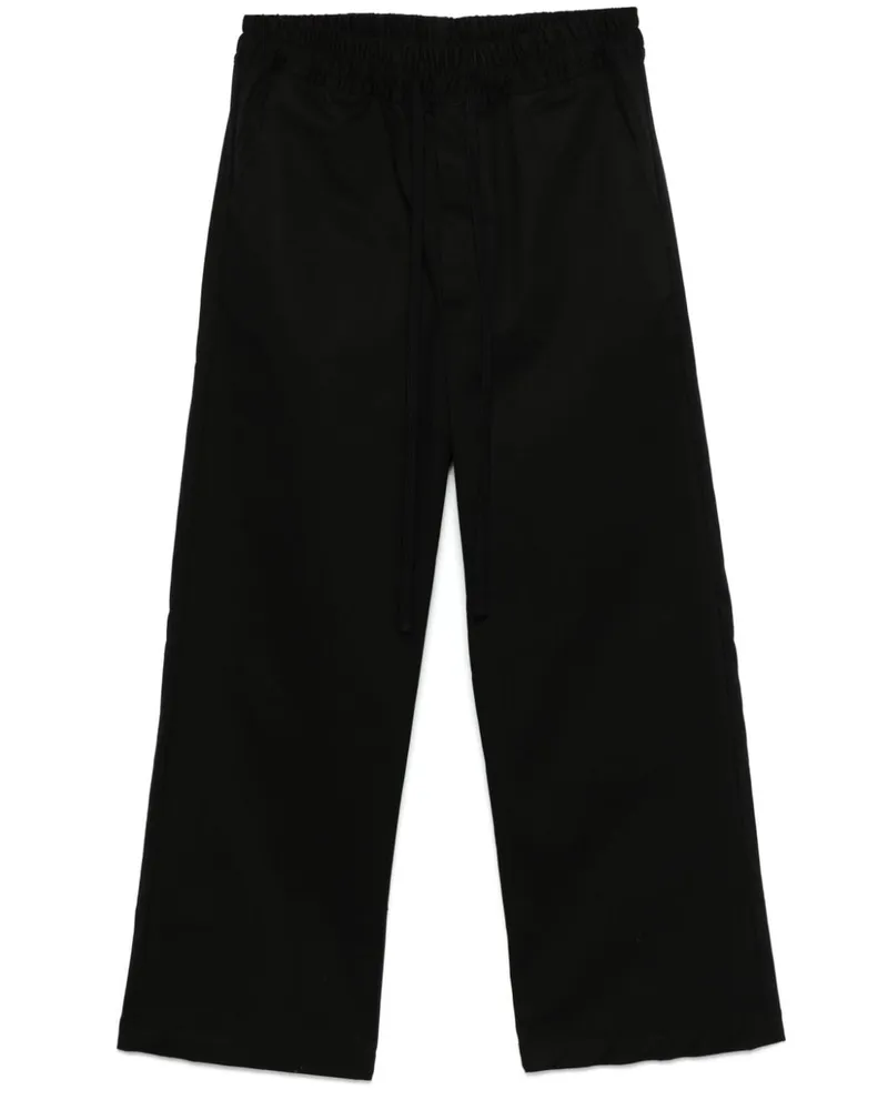 THOM KROM Hose mit geradem Bein - Schwarz Schwarz