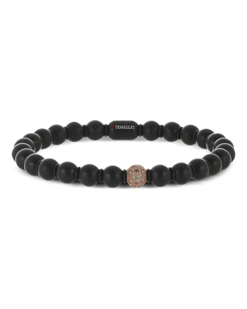 Roberto Demeglio Sfera diamond bracelet - Schwarz Schwarz