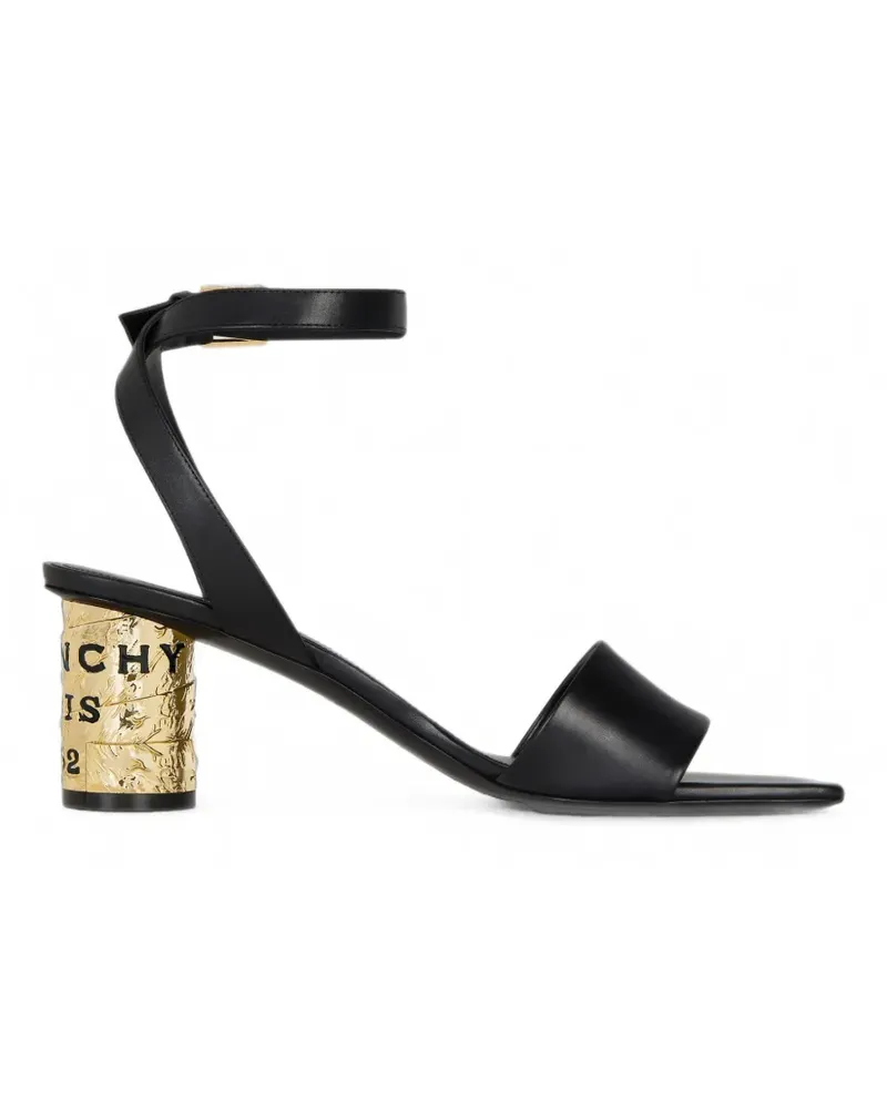 Givenchy Sandalen mit Tape-Absatz - Schwarz Schwarz