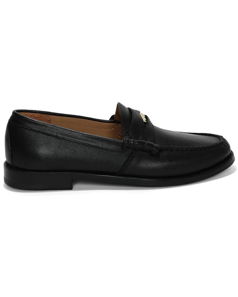 RHUDE Klassische Penny-Loafer Schwarz