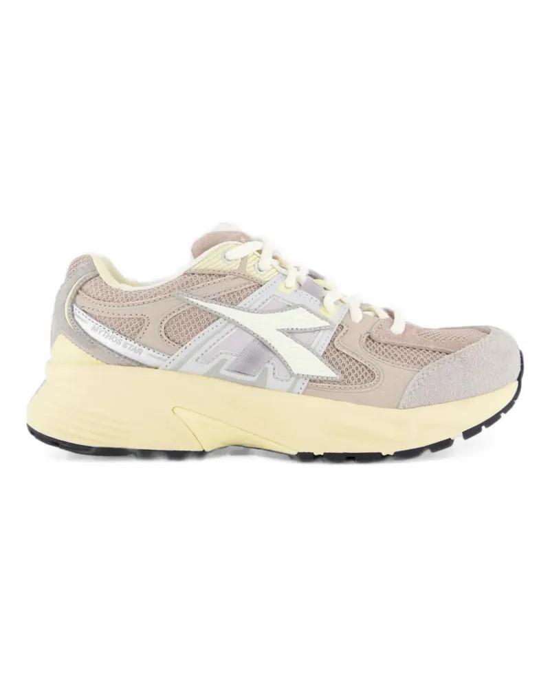 Diadora Mythos Star Sneakers mit Einsätzen - Rosa Rosa