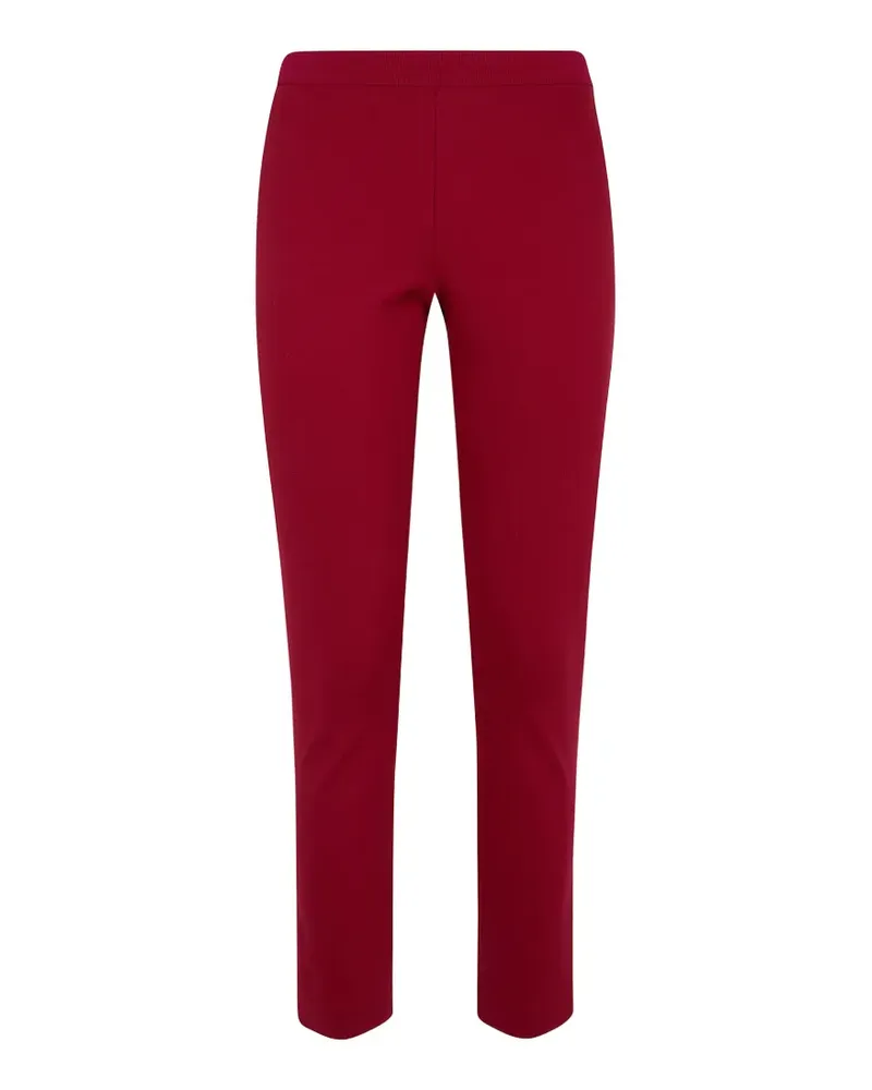 Liviana Conti Schmale Hose mit elastischem Bund - Rot Rot