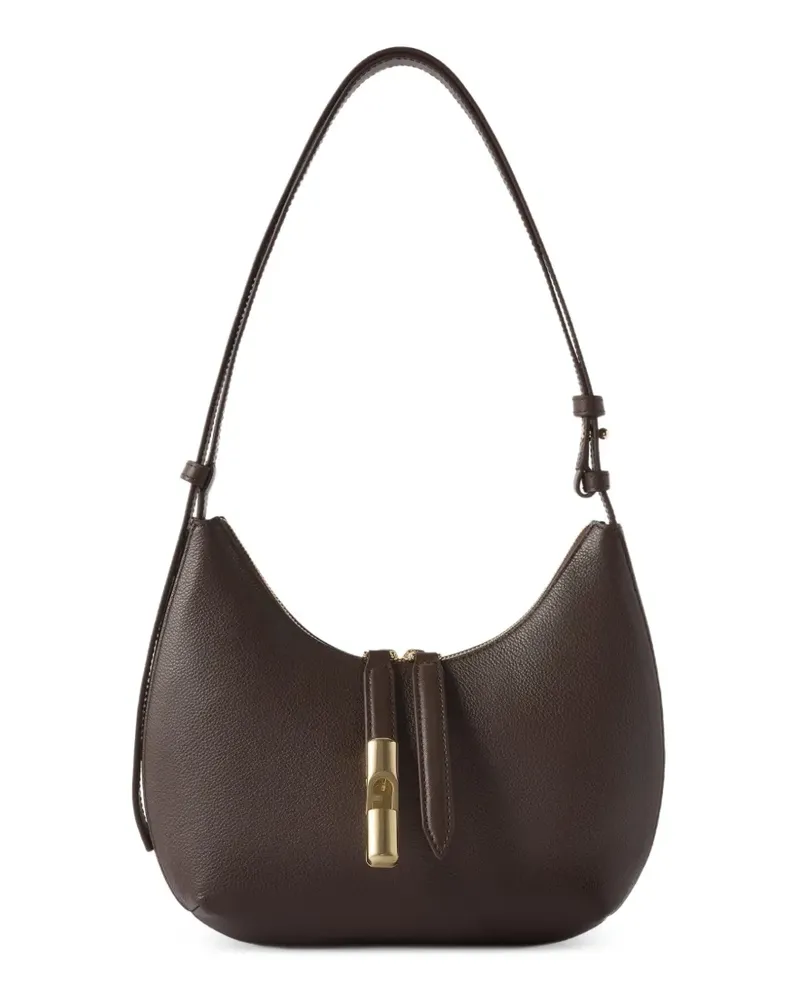 Furla Goccia S Schultertasche - Braun Braun