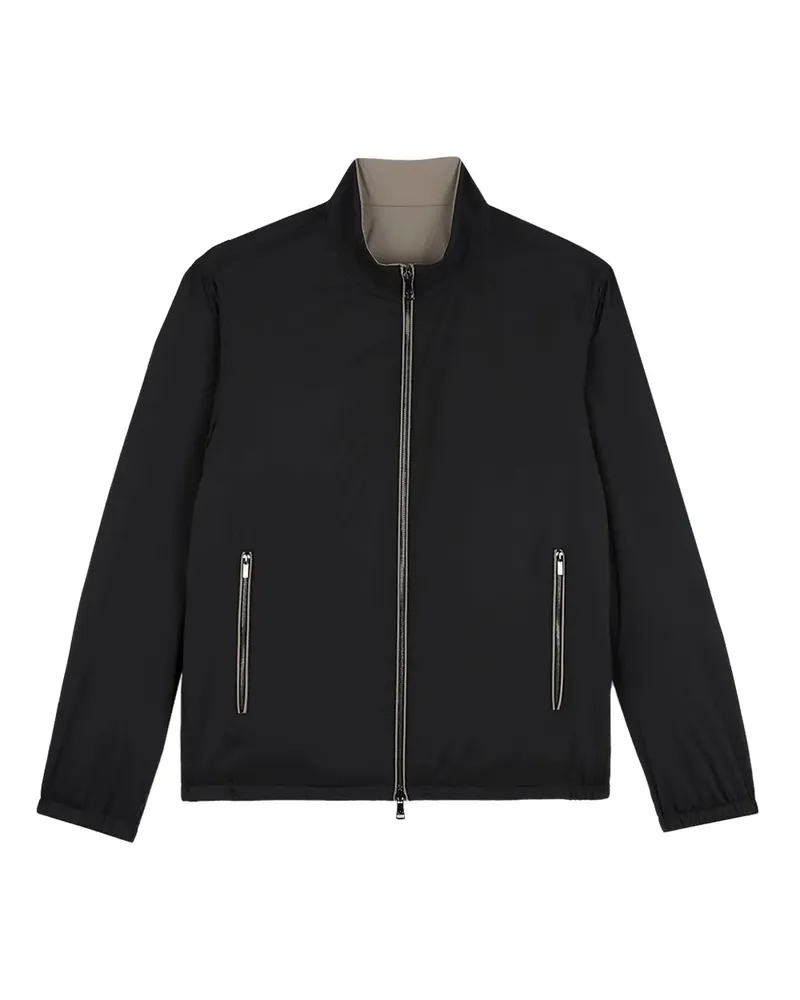 Paul & Shark Wendbare Typhoon® Platinum Jacke - Schwarz Schwarz