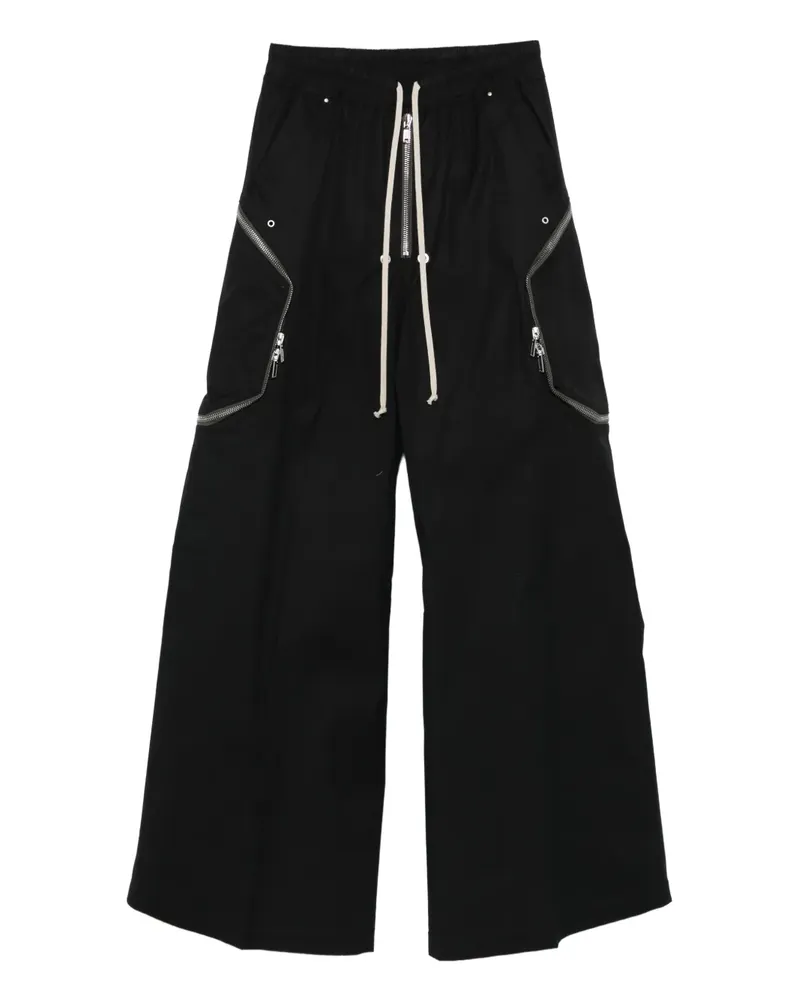 Rick Owens flared heizer trousers - Schwarz Schwarz