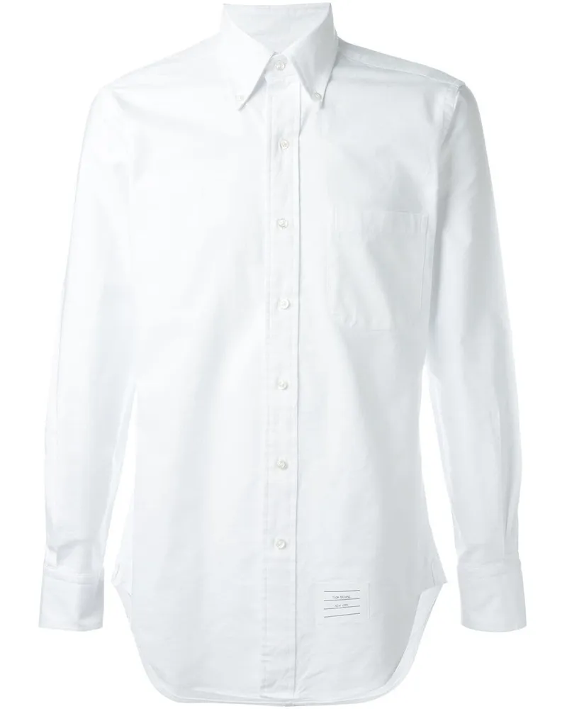 Thom Browne Hemd mit Eton-Kragen - Weiß Weiß