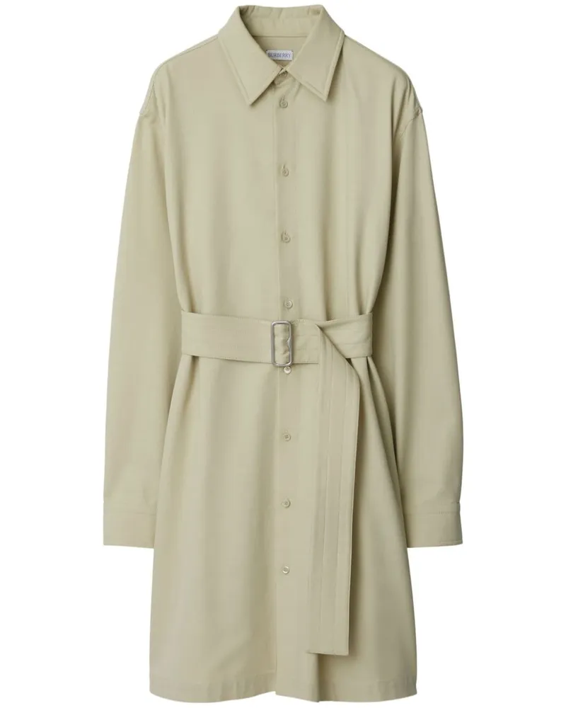 Burberry Hemdkleid mit Cut-Out - Nude Nude