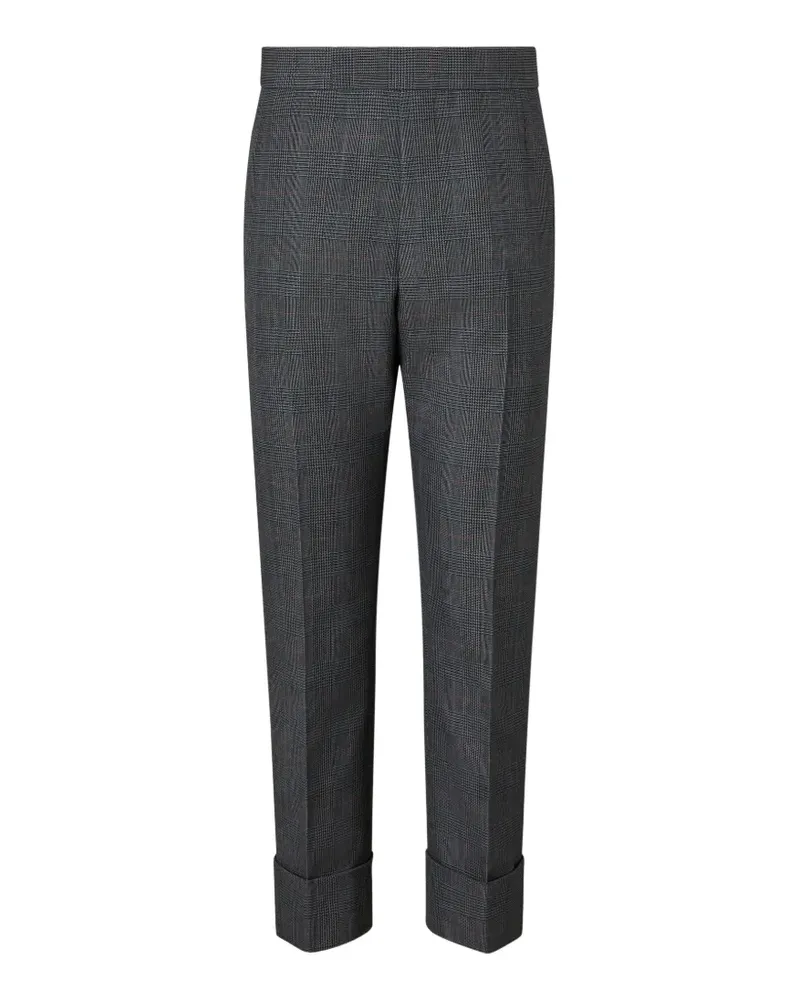 Thom Browne high twist wool trousers - Grau Grau