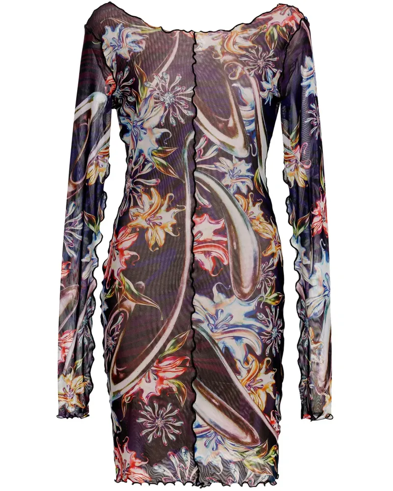 AGUA BENDITA Hadley Minikleid - Schwarz Schwarz