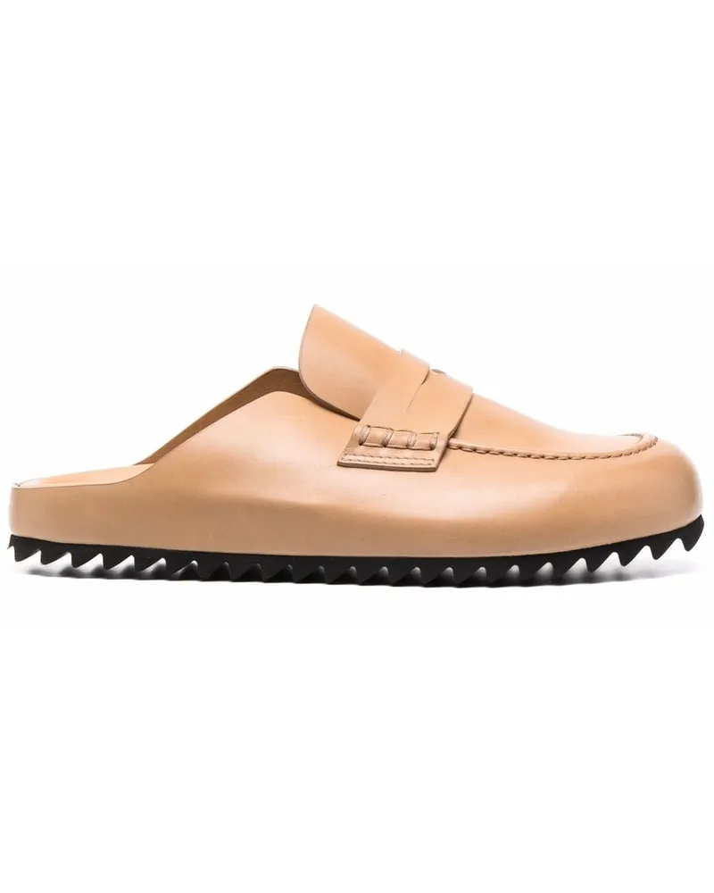 Officine Creative Italia Mules mit runder Kappe - Nude Nude