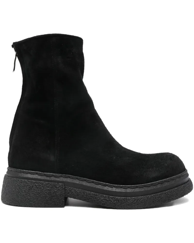 Alberto Fasciani Gill zip-up ankle boots - Schwarz Schwarz
