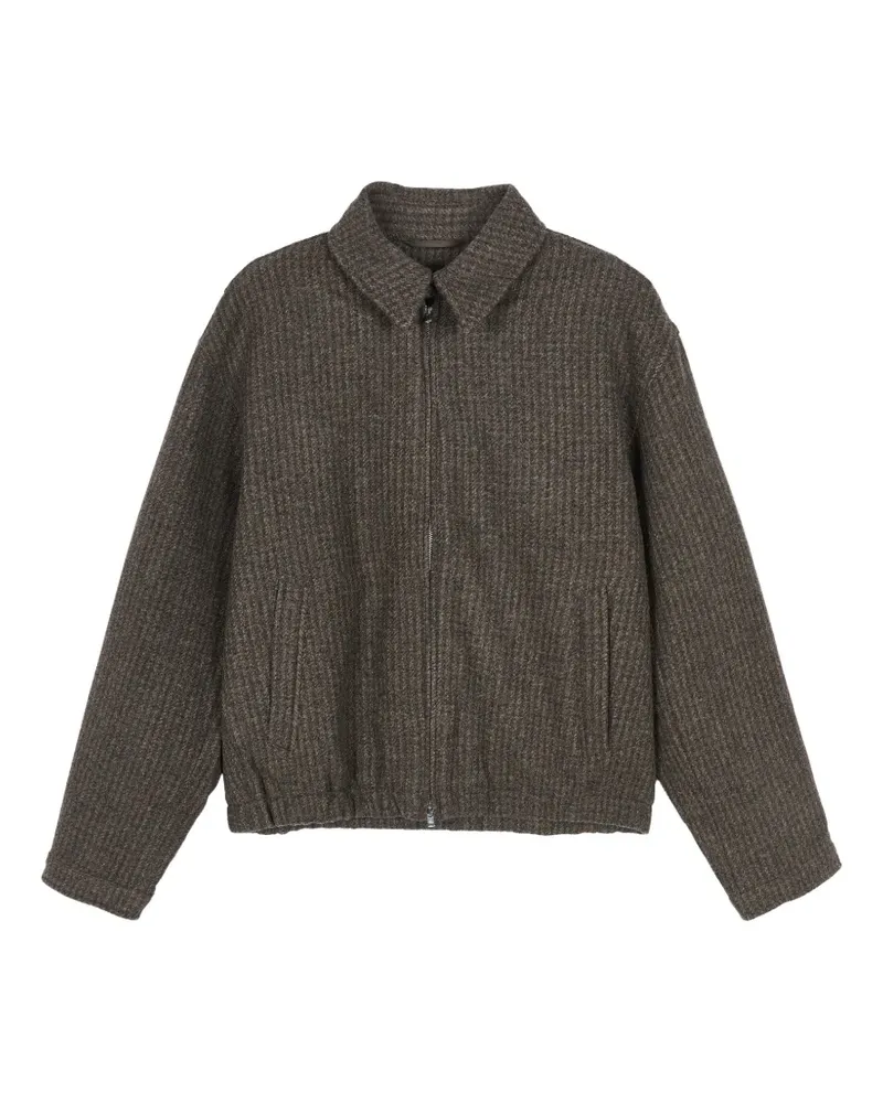 JNBY Tweed-Jacke mit Karomuster - Braun Braun