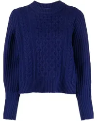 Chinti & Parker Pullover mit rundem Ausschnitt Blau