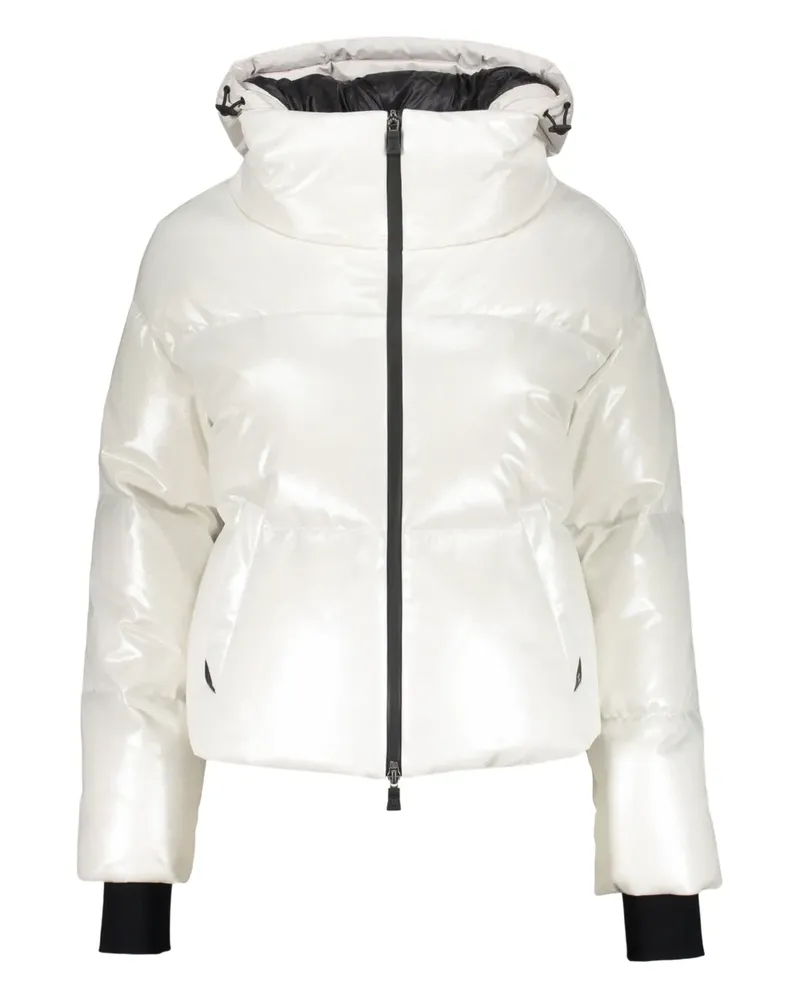 Herno Jacke mit verstellbarer Kapuze - Weiß Weiß