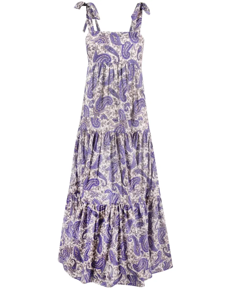 Zimmermann Midikleid mit Paisley-Print - Nude Nude