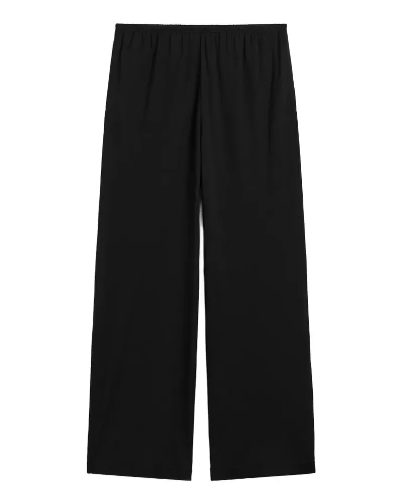 Totême Hose mit elastischem Bund - Schwarz Schwarz