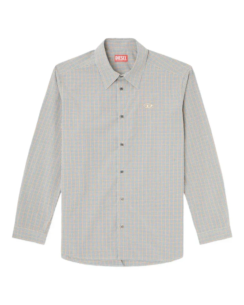 Diesel S-Simply-Dlbv Hemd - Grau Grau