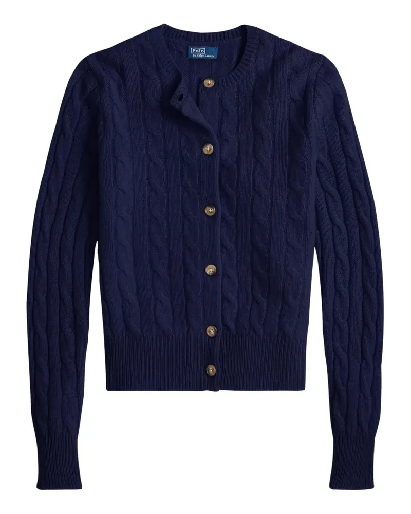 Ralph Lauren Cardigan mit Rundhalsausschnitt - Blau Blau