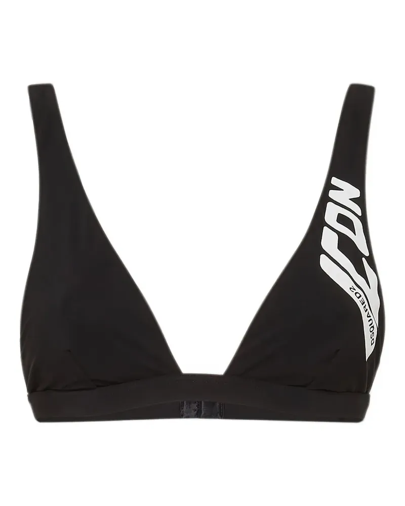 Dsquared2 Triangel-BH mit Icon-Logo - Schwarz Schwarz