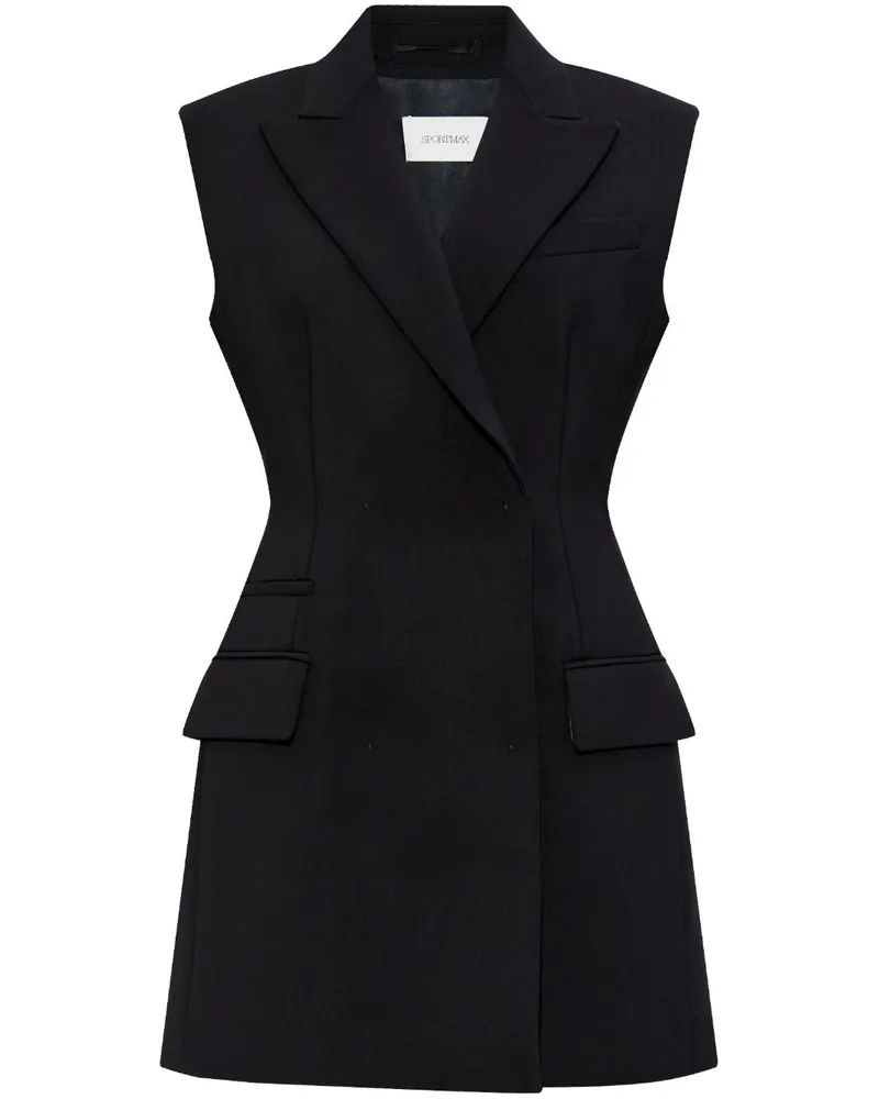 SPORTMAX Adepto Weste - Schwarz Schwarz